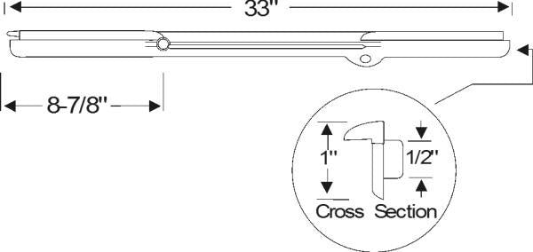 Front Door Vent Window Weatherstrips