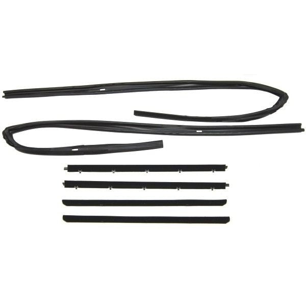 Side Window Felt Beltline and Run Channel Set