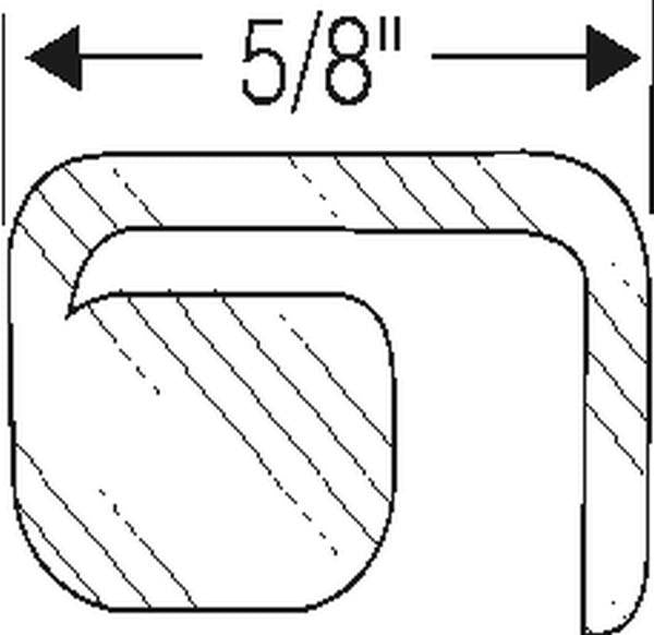 Fender Skirt Edge Weatherstrip