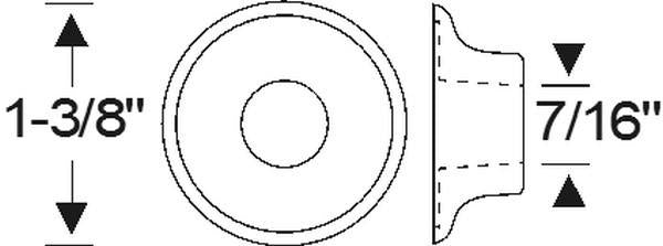 Side mount grommet