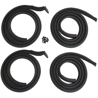 Door Hinge and Bottom Weatherstrip Set