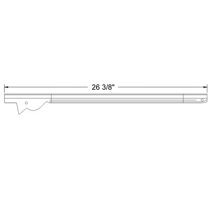 Convertible Windshield A-Pillar Post Weatherstrips