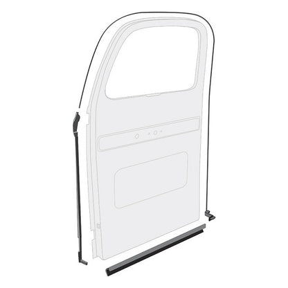 Door Weatherstrip Set