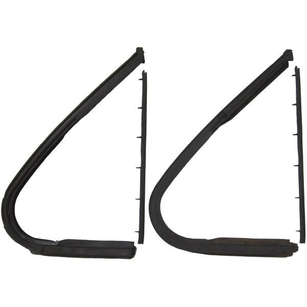 Front Door Vent Window Weatherstrip Set