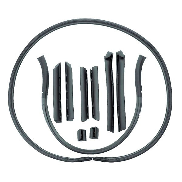 Convertible Roof Rail Weatherstrip Set