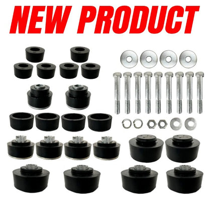 Body Mounts and Hardware Set - Sedan