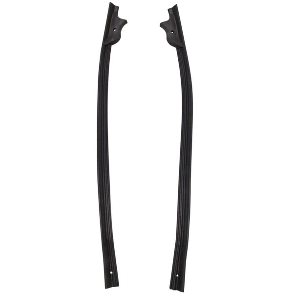 Convertible Windshield A-Pillar Post Weatherstrips