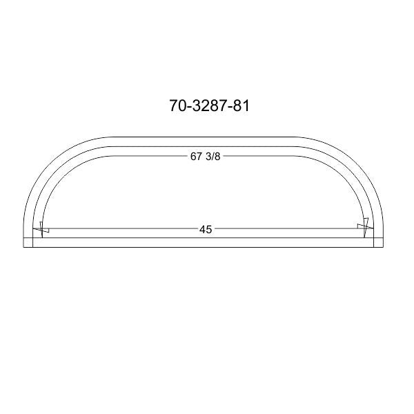 Rear Window Gasket
