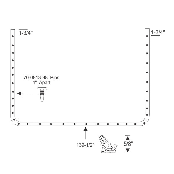 Rear Door Weatherstrips