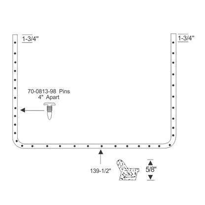 Rear Door Weatherstrips