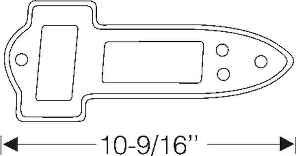 Taillight Mounting Pad