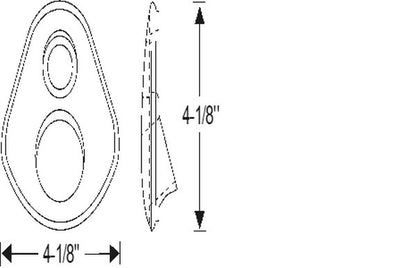 Steering Column Floorplate - Black
