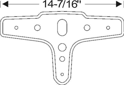 Trunk Emblem Mounting Pad