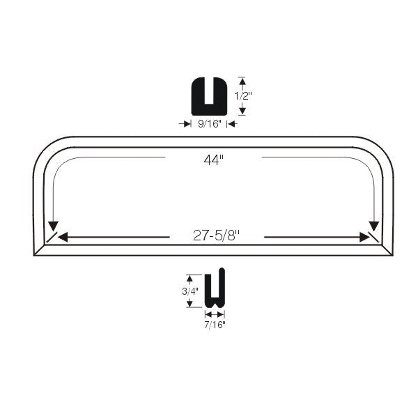 Rear Window Gasket