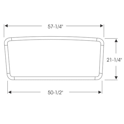 Windshield Gasket with Groove