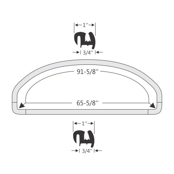 Rear Window Gasket