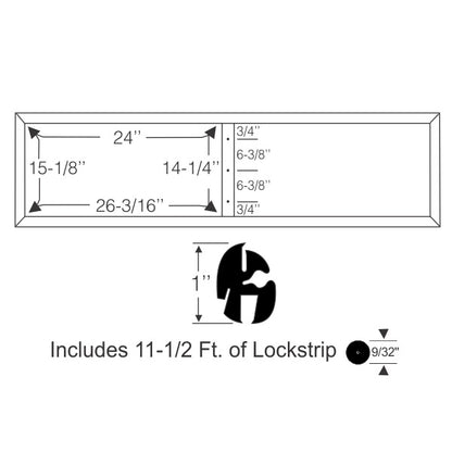 Windshield Gasket Set