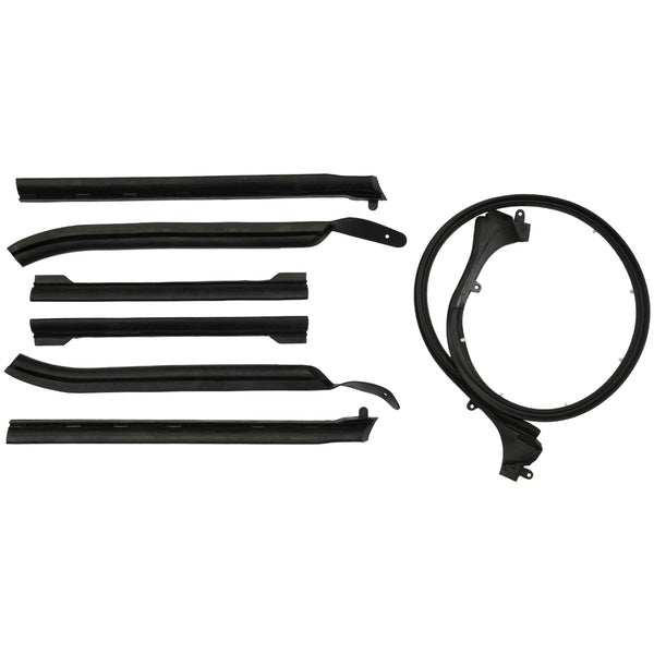 Convertible Roof Rail Weatherstrip Set