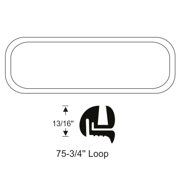 Rear Window Gasket