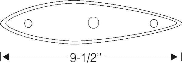 Taillight Mounting Pad