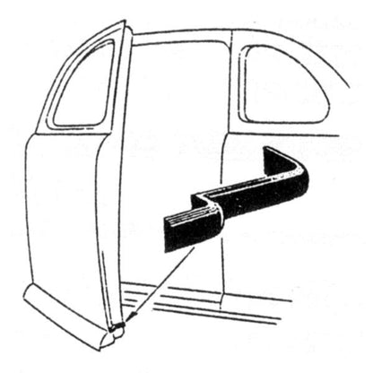 Door weatherstrip