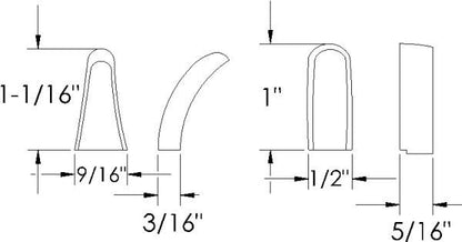 Division bar grommet