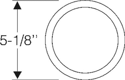 Fog light lens gasket