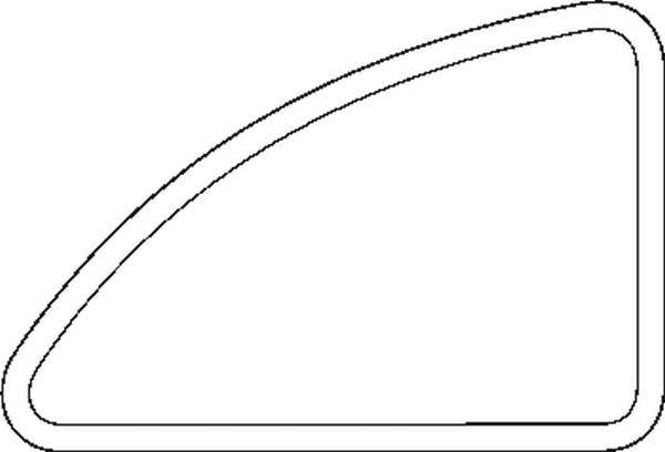 Quarter window weatherstrip