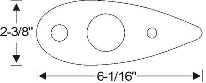 Taillight Mounting Pad
