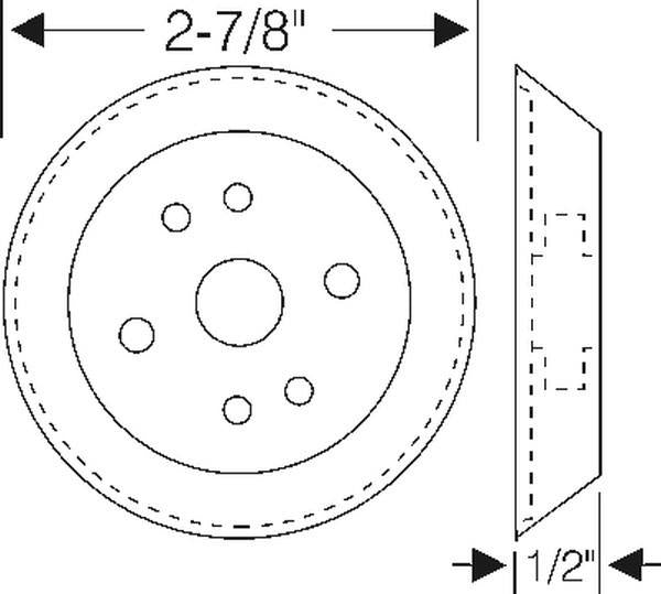 2-7/8" Firewall Grommet