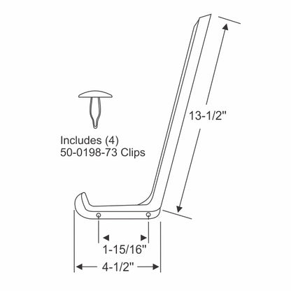 Door Auxiliary Weatherstrips