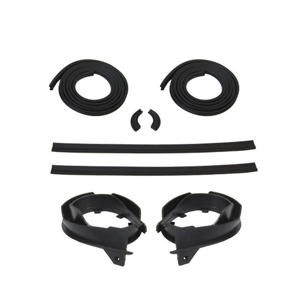Rear Door Weatherstrip Set