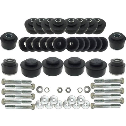 Body Mounts and Hardware Set - Convertible