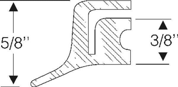 Fender Skirt Edge Seals