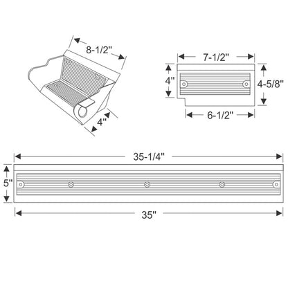Rear Bumper Step Pad Set