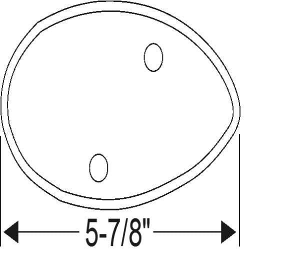 Rumble Seat Step Mounting Pad