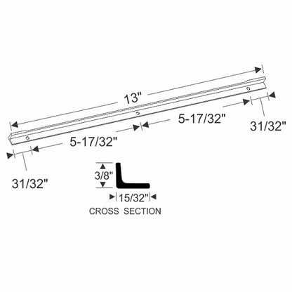 Vent Window Division Post Seals
