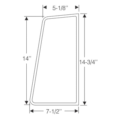 Rear Window Gasket Set