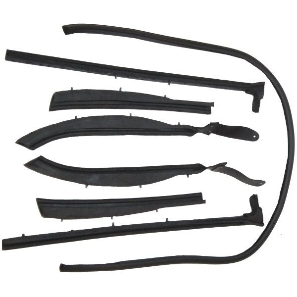 Convertible Roof Rail Weatherstrip Set