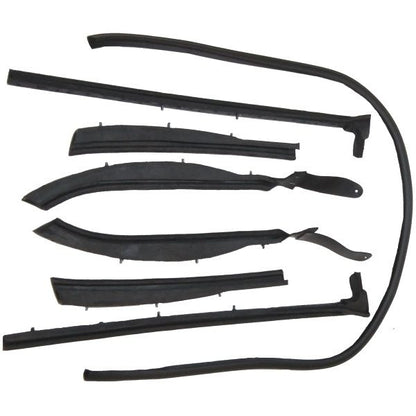 Convertible Roof Rail Weatherstrip Set