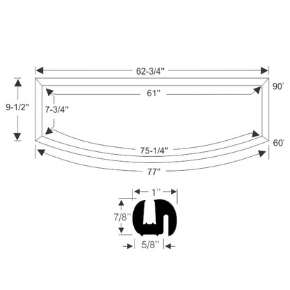Rear Window Gasket