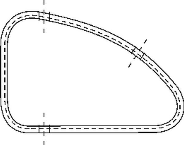 Quarter vent weatherstrip
