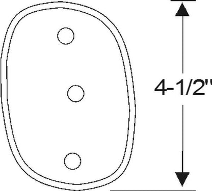 Taillight Mounting Pad
