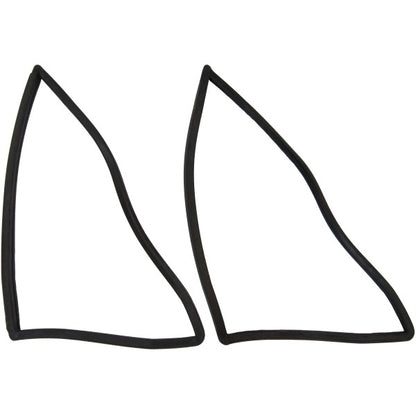 Stationary quarter window seal