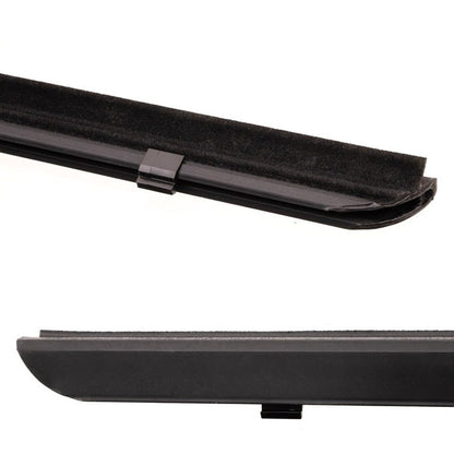 Window Felt Outer Beltline Weatherstrips - Rear Doors