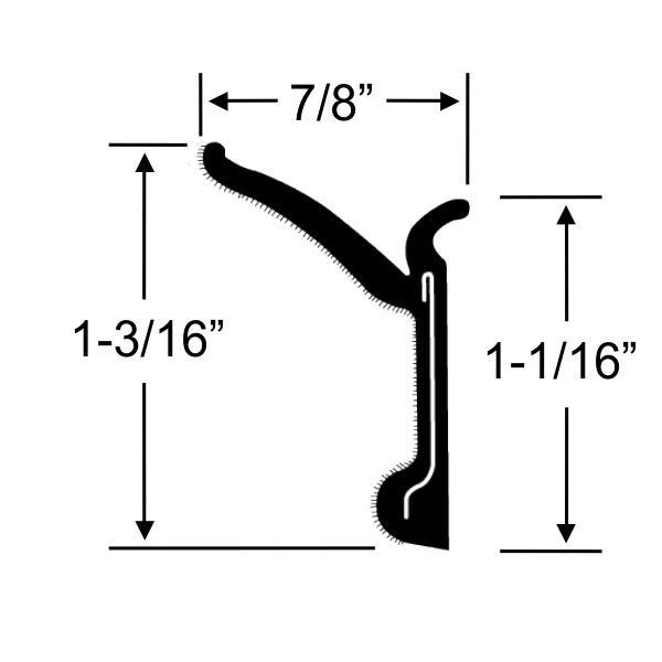 Outer Beltline Weatherstrip