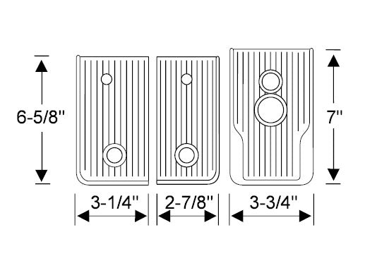 Floorplate Set - Manual - Brown