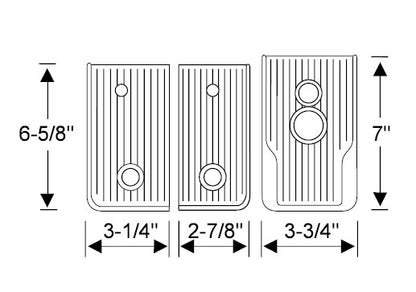 Floorplate Set - Manual - Brown