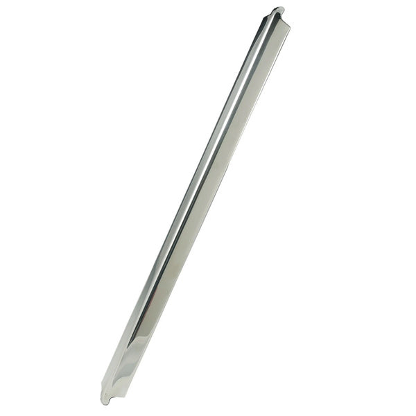 Exterior Windshield Division Bar - Stainless Steel
