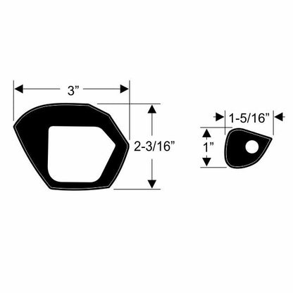 Door Handle Mounting Gaskets